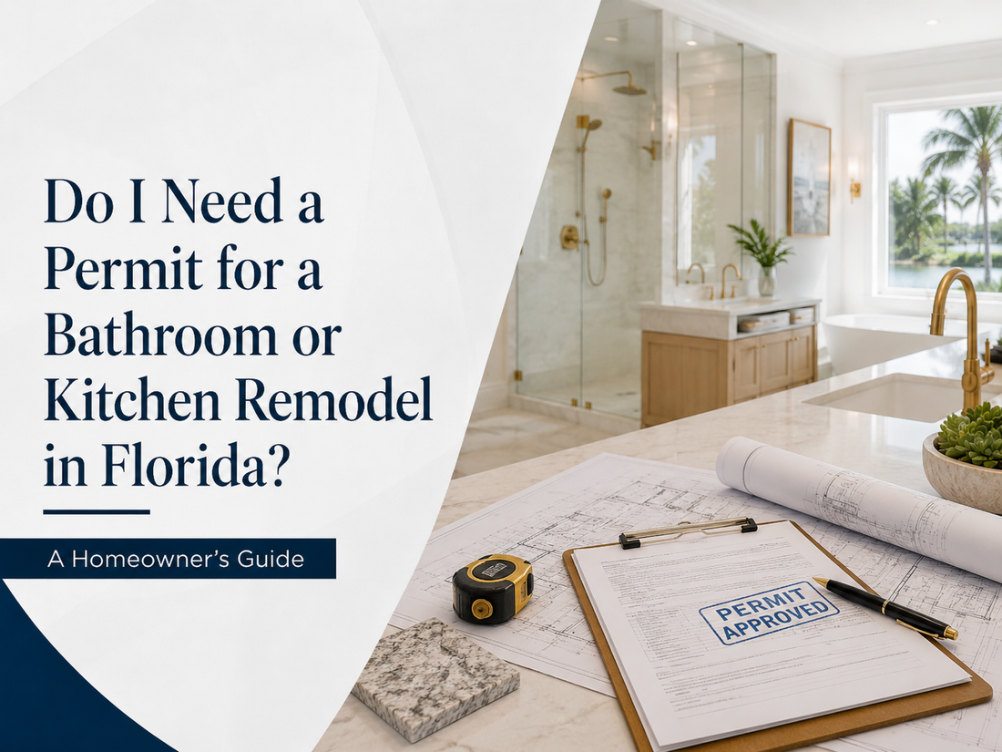 Do I Need a Permit for a Bathroom or Kitchen Remodel in Florida?