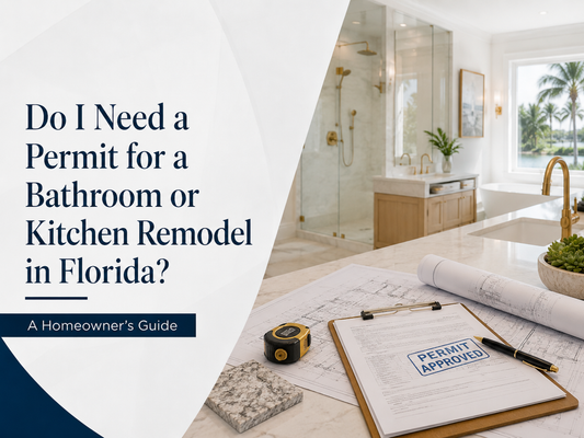 Do I Need a Permit for a Bathroom or Kitchen Remodel in Florida?