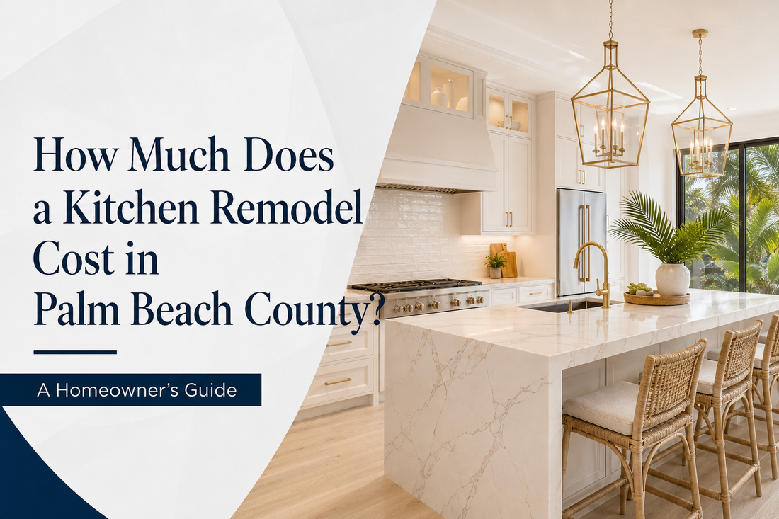 How Much Does a Kitchen Remodel Cost in Palm Beach County?