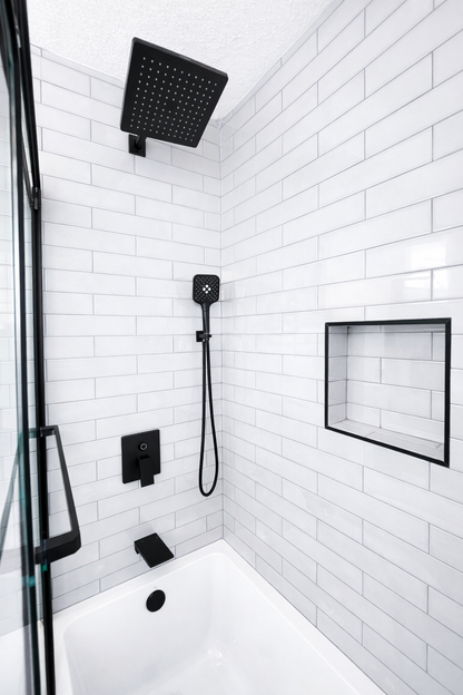 Custom Shower Remodel with Glass Enclosure